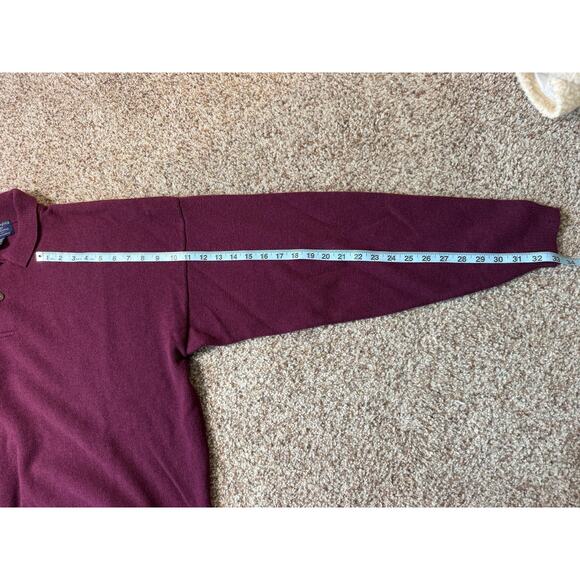 Abercrombie & Fitch Men's Sweater, size XL; 100% Lambswool; Vintage 90's - Picture 5 of 10